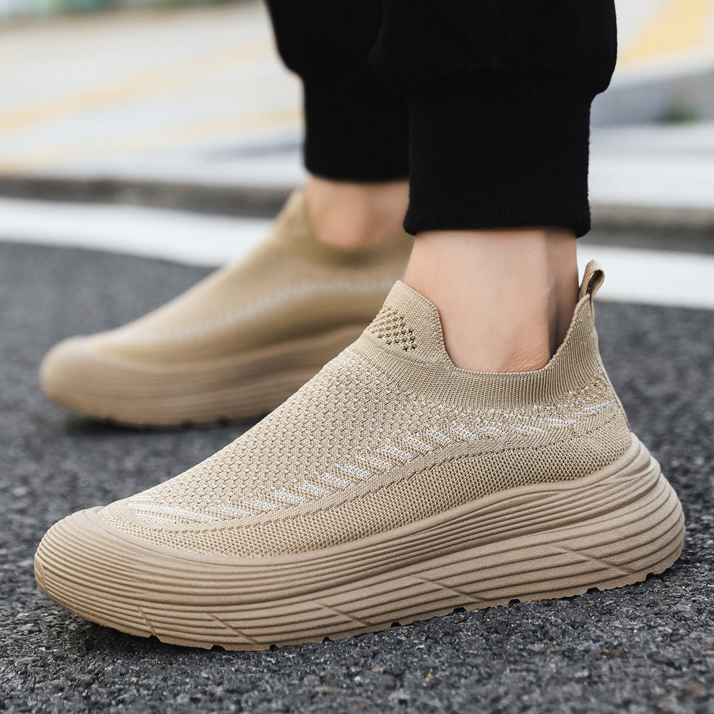 Damen Slip-On Sneakers mit atmungsaktivem Obermaterial von R&B