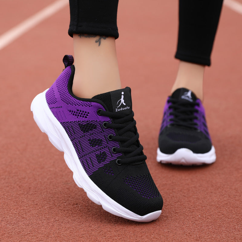 Damen Sportliche Lauf-Sneaker mit atmungsaktiver Mesh-Oberfläche R&B