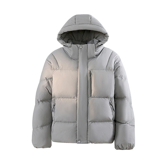 Damen Sportliche Winterjacke mit hohem Kragen und praktischen Taschen R&B