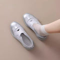Damen Komfortable Slip-On Sneakers mit elastischem Riemen und weich gepolstertem Innenfutter R&B