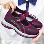 Damen Atmungsaktive Fitness-Schuhe mit praktischem Klettverschluss R&B