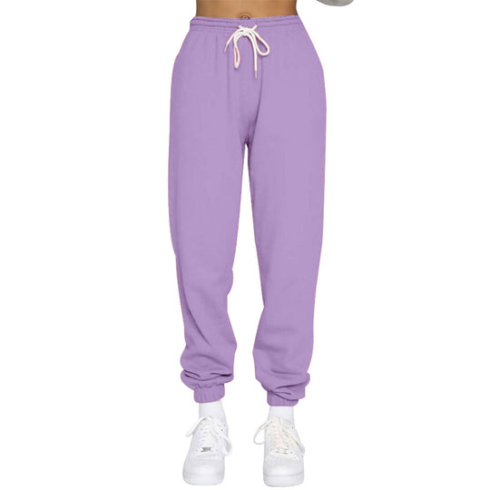Damen Komfortable Jogginghose mit verstellbarem Bund und elastischen Bündchen R&B