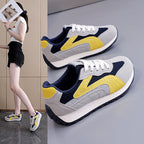 Damen Sportliche Sneakers mit atmungsaktiver Mesh-Oberfläche und dämpfender Sohle R&B