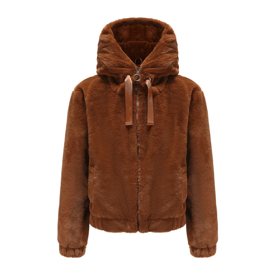 Damen Kuscheljacke mit hochabschließendem Kragen R&B