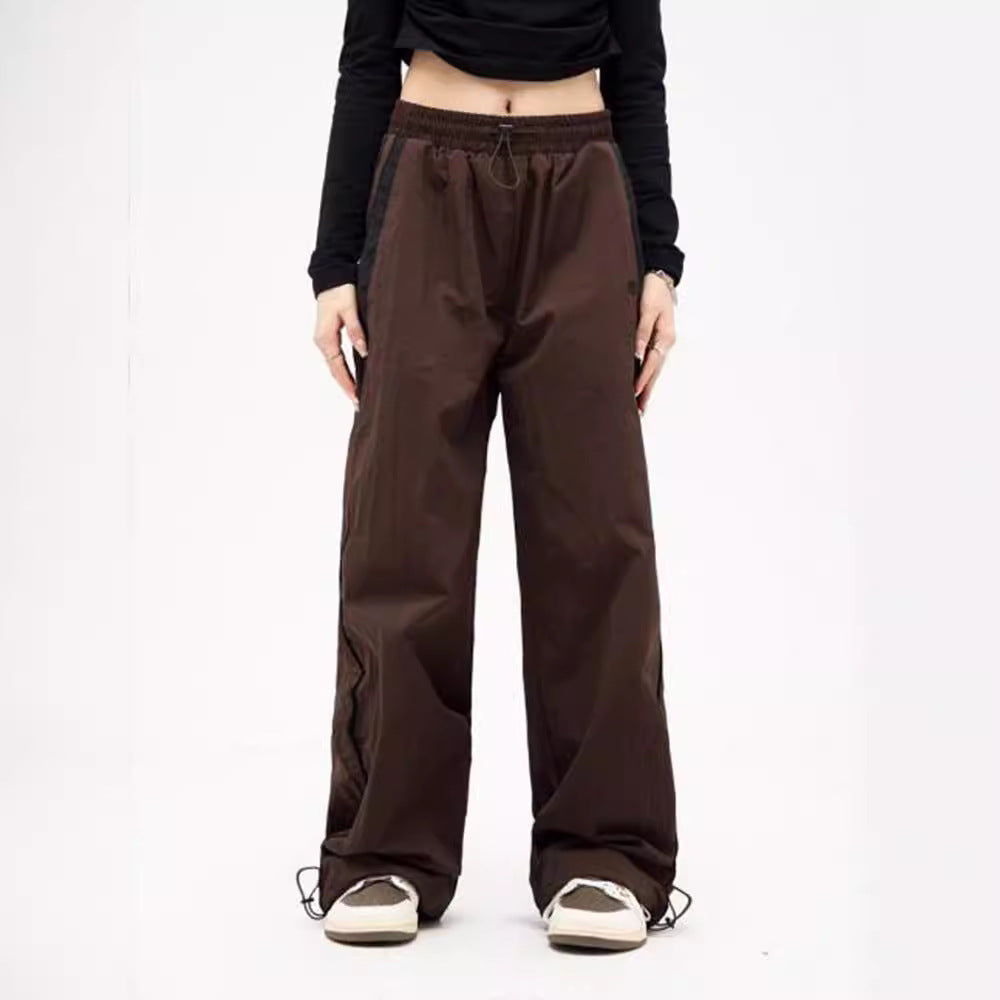 Damen Freizeithose mit seitlichen Kontraststreifen und elastischem Bund R&B