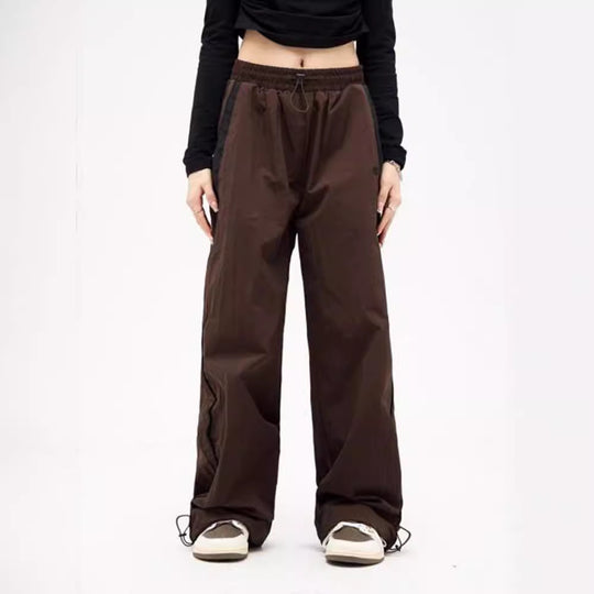 Damen Freizeithose mit seitlichen Kontraststreifen und elastischem Bund R&B