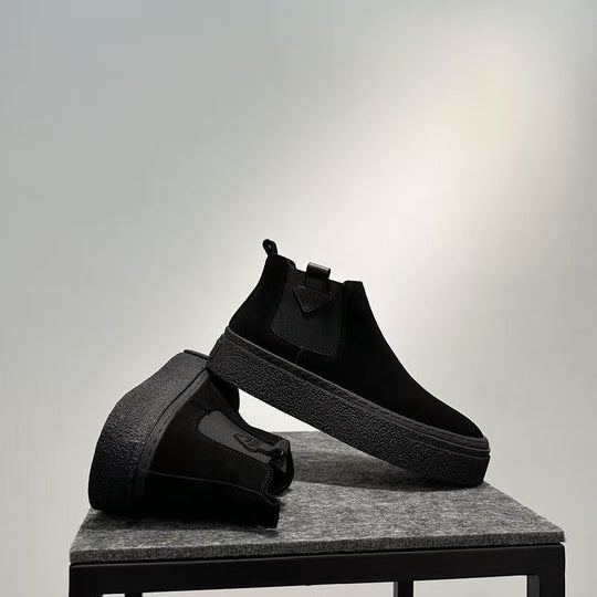 Damen hochgezogene Chelsea-Boots mit rutschfester Sohle und weichem Obermaterial R&B
