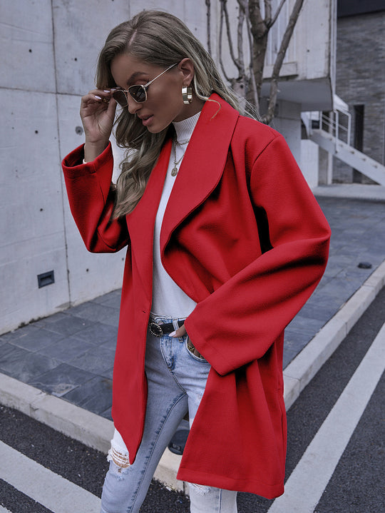 Damen Elegante Oversized Jacke R&B