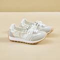 Damen Bequeme Lauf-Sneaker mit elastischem Schuhkragen R&B