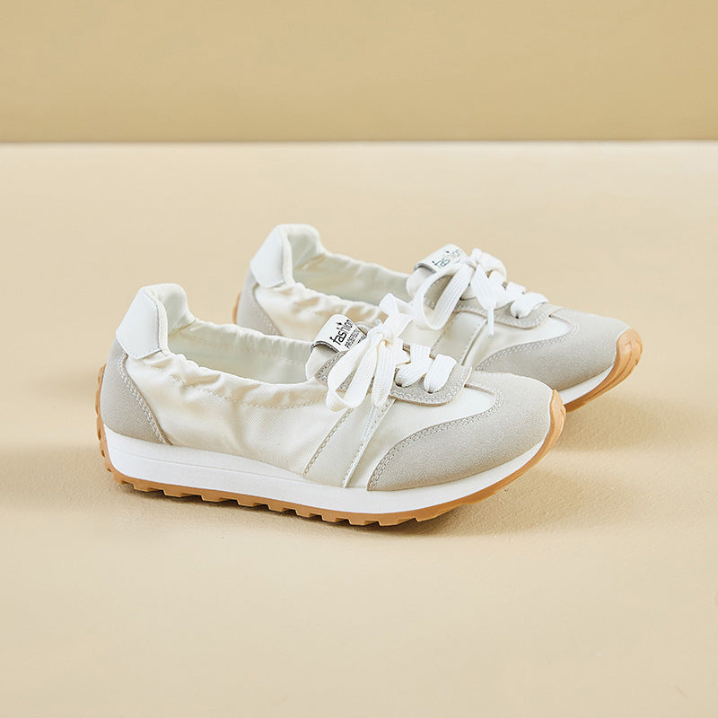 Damen Bequeme Lauf-Sneaker mit elastischem Schuhkragen R&B