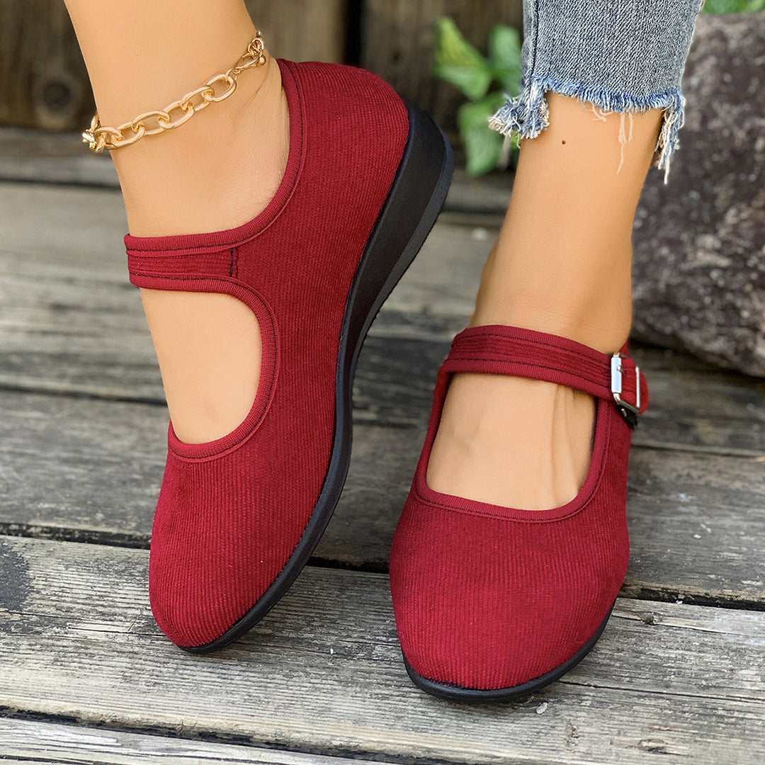 Damen Elegante und komfortable Mary Jane Schuhe R&B