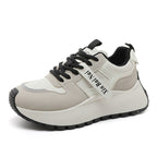 Damen Sportliche Chunky Sneakers mit atmungsaktiver Mesh-Oberfläche und rutschfester Sohle R&B