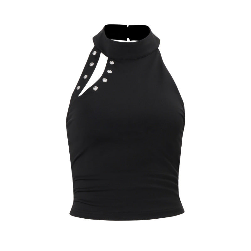 Damen Sportliches Haltertop mit modischen Details R&B