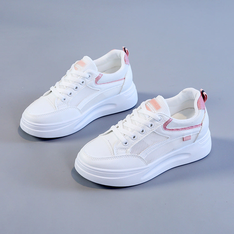 Damen sportliche Sneakers mit atmungsaktiver Mesh-Oberfläche und modischem Design R&B