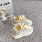 Damen Modische Sneakers mit karierten Akzenten und atmungsaktiver Struktur R&B