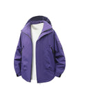 Herren funktionale Outdoor-Jacke mit verstellbarem Kapuzenbereich und zahlreichen Taschen R&B