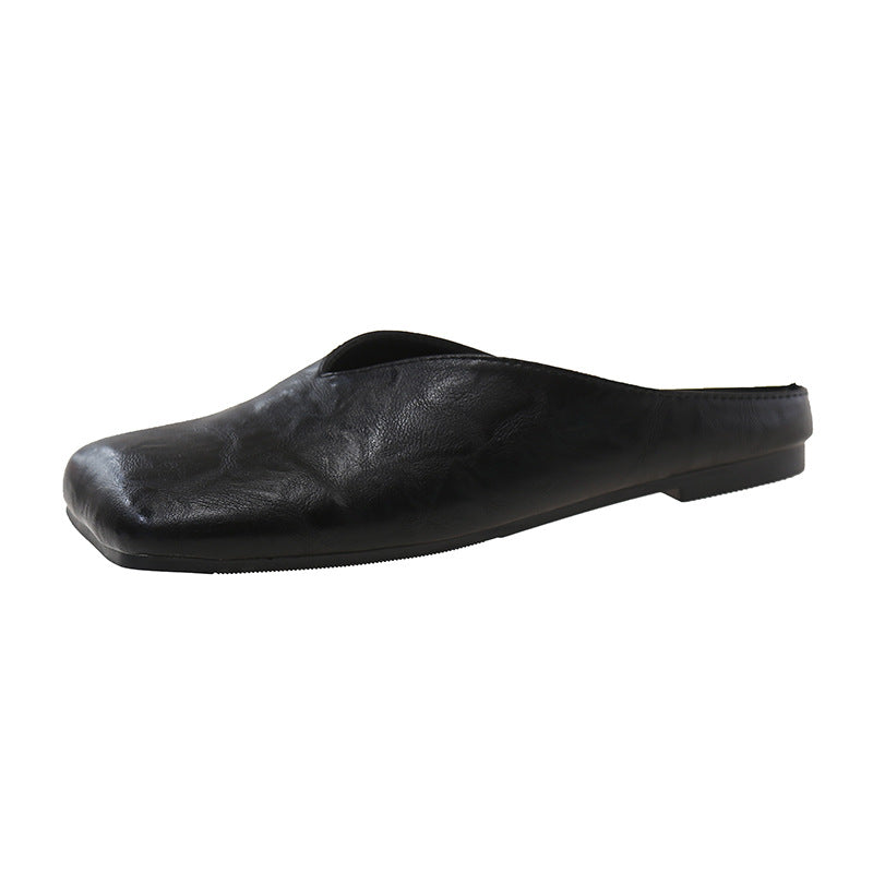 Damen Mules mit modischer metallic Oberfläche und ergonomischer Fußbettung R&B