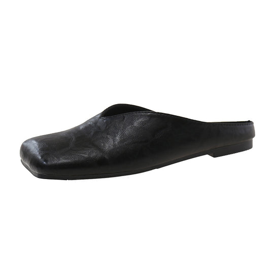 Damen Mules mit modischer metallic Oberfläche und ergonomischer Fußbettung R&B
