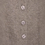 Damen Strickjacke mit Knopfleiste und lässigem Schnitt R&B
