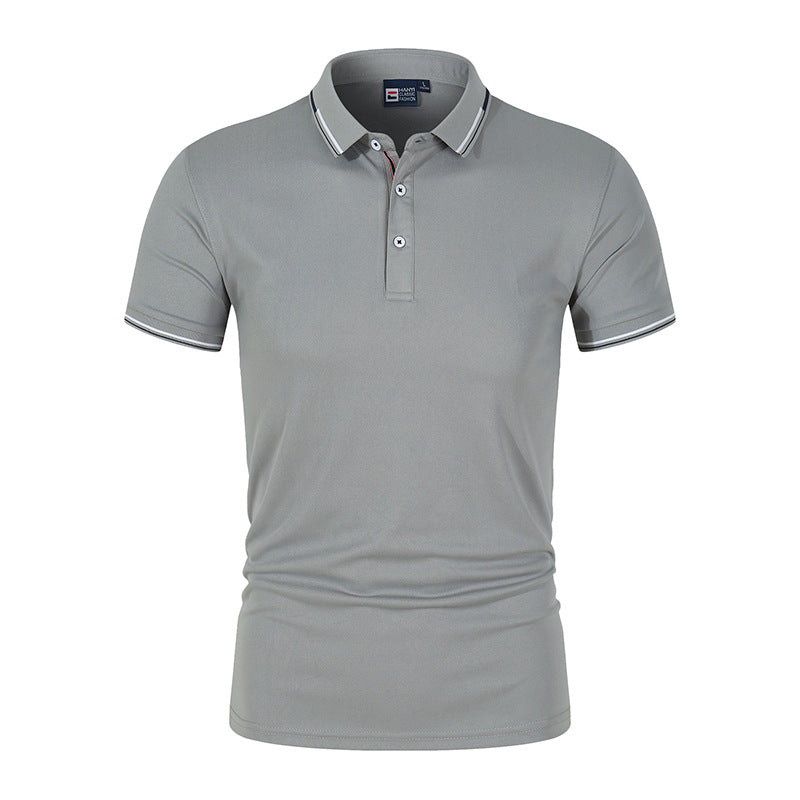 R&B | Einfarbiges Poloshirt