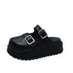 Damen praktische Clogs mit verstellbaren Riemen und rutschfester Sohle R&B