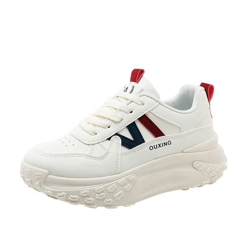 Damen modische Chunky Sneakers mit ergonomischer Dämpfung und strapazierfähigem Obermaterial R&B