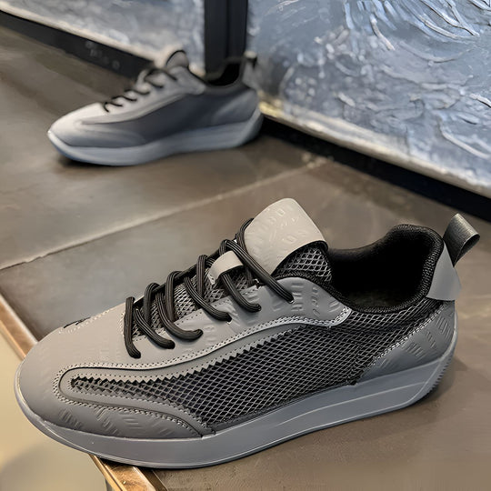 Damen Sportliche und modische Sneakers mit atmungsaktiver Oberflächenstruktur R&B