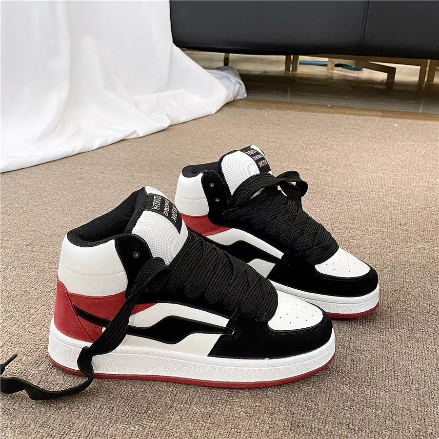 Damen High-Top Sneaker mit speziellem Tragekomfort und strapazierfähigem Obermaterial R&B
