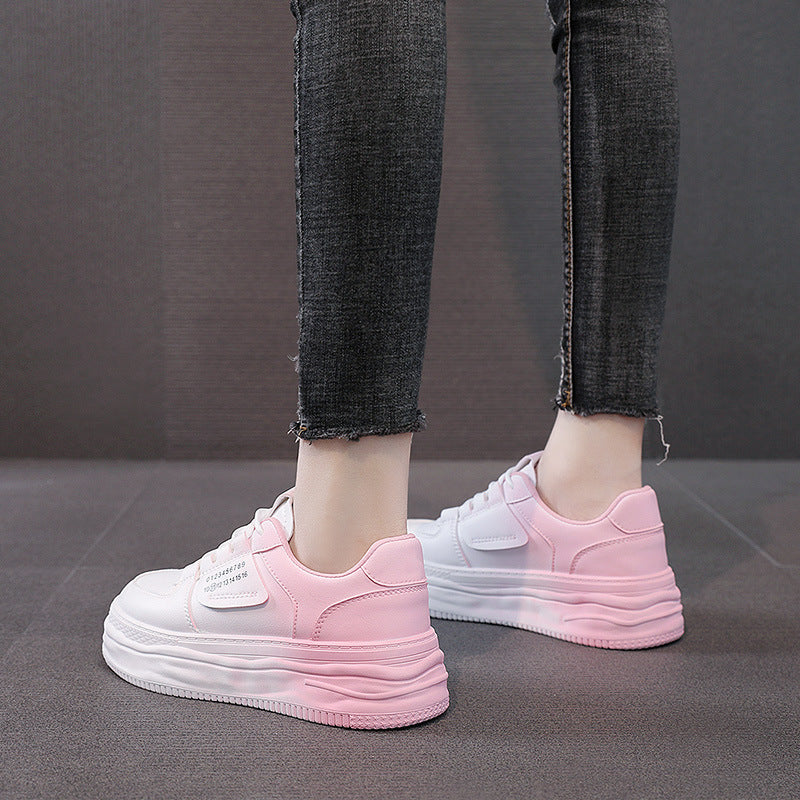 Damen modische Plateau Sneakers mit komfortabler Dämpfung R&B