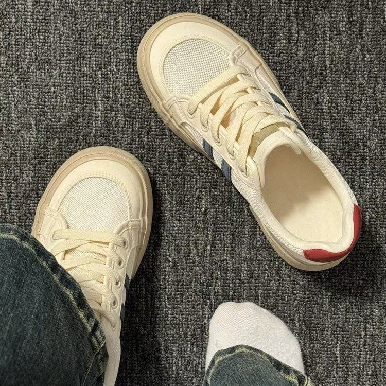 Damen Sneakers mit atmungsaktivem Netzobermaterial und dämpfender Sohle R&B