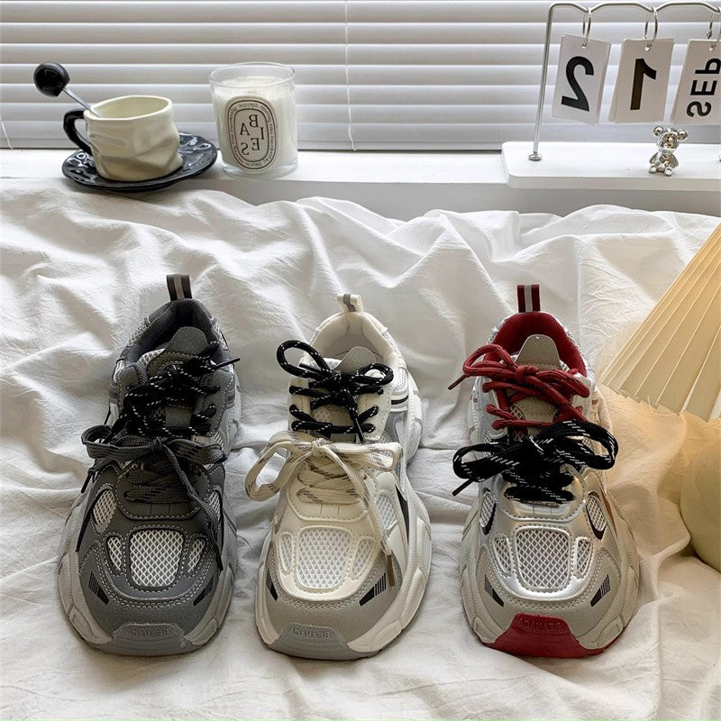 Damen Sportliche Sneakers mit atmungsaktiver Mesh-Oberfläche und federleichtem Dämpfungssystem R&B