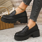 Damen Plateauslipper mit rutschfester Profilsohle und modischem Design R&B