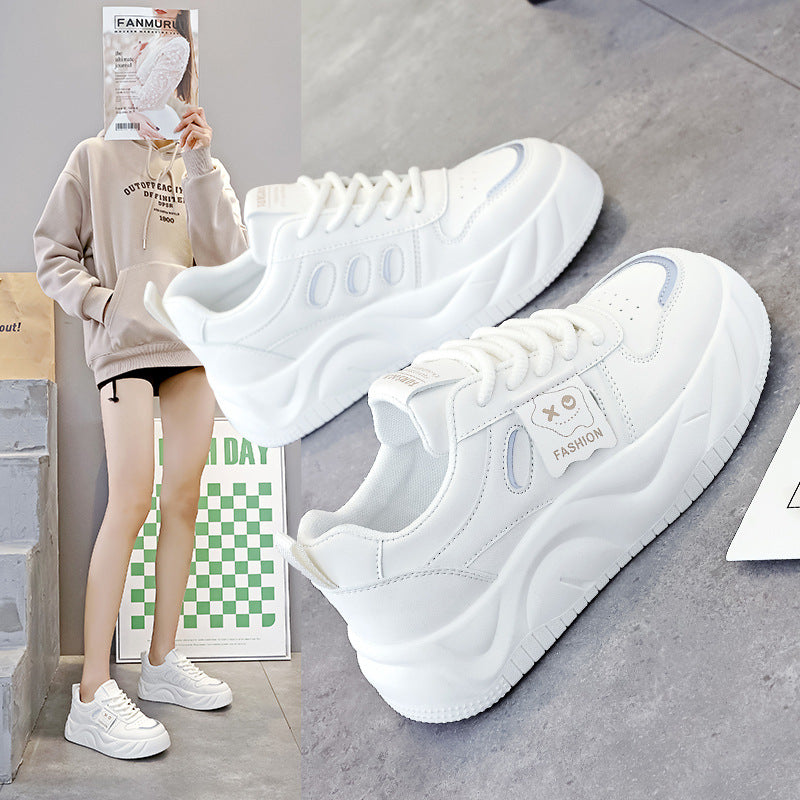 Damen Trendige Sneakers mit hoher Sohle und sportlichem Design R&B