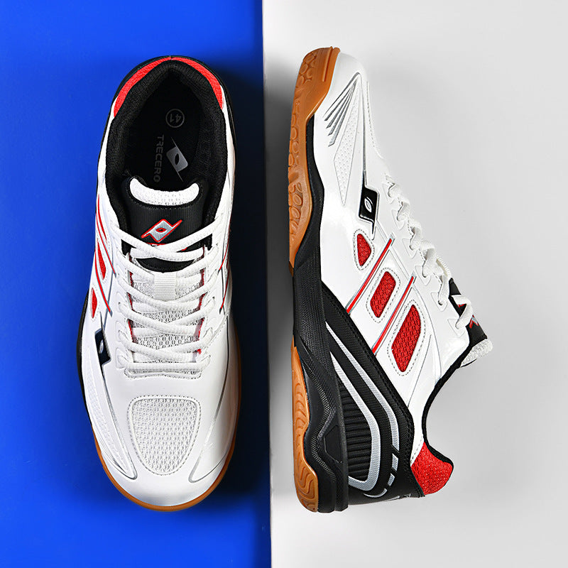 Damen Sportliche Hallenschuhe mit atmungsaktiver Mesh-Oberfläche und rutschfester Sohle
