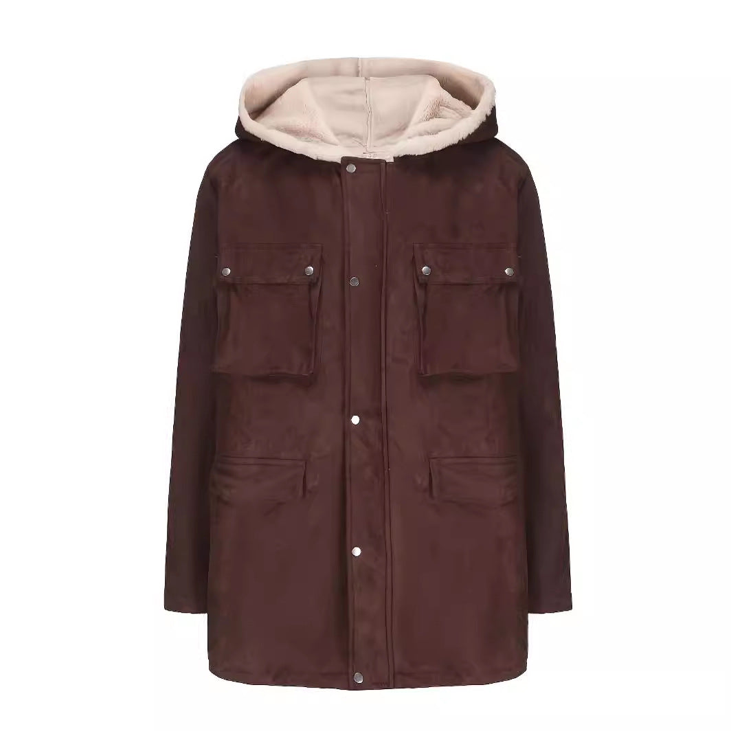 Damen Urbaner Winterparka mit weichem Innenfutter R&B
