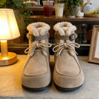 Damen Bequeme Winterstiefel mit kuscheligem Innenfutter und modischer Schnalle R&B