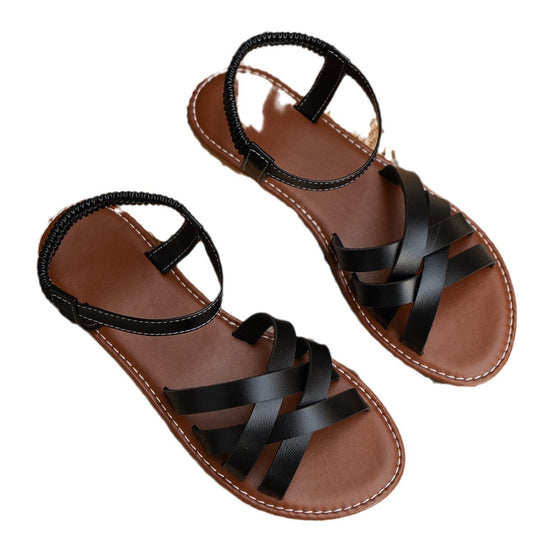 Damen Riemchen-Sandalen mit flexiblem Fußbett und eleganter Ausstattung R&B