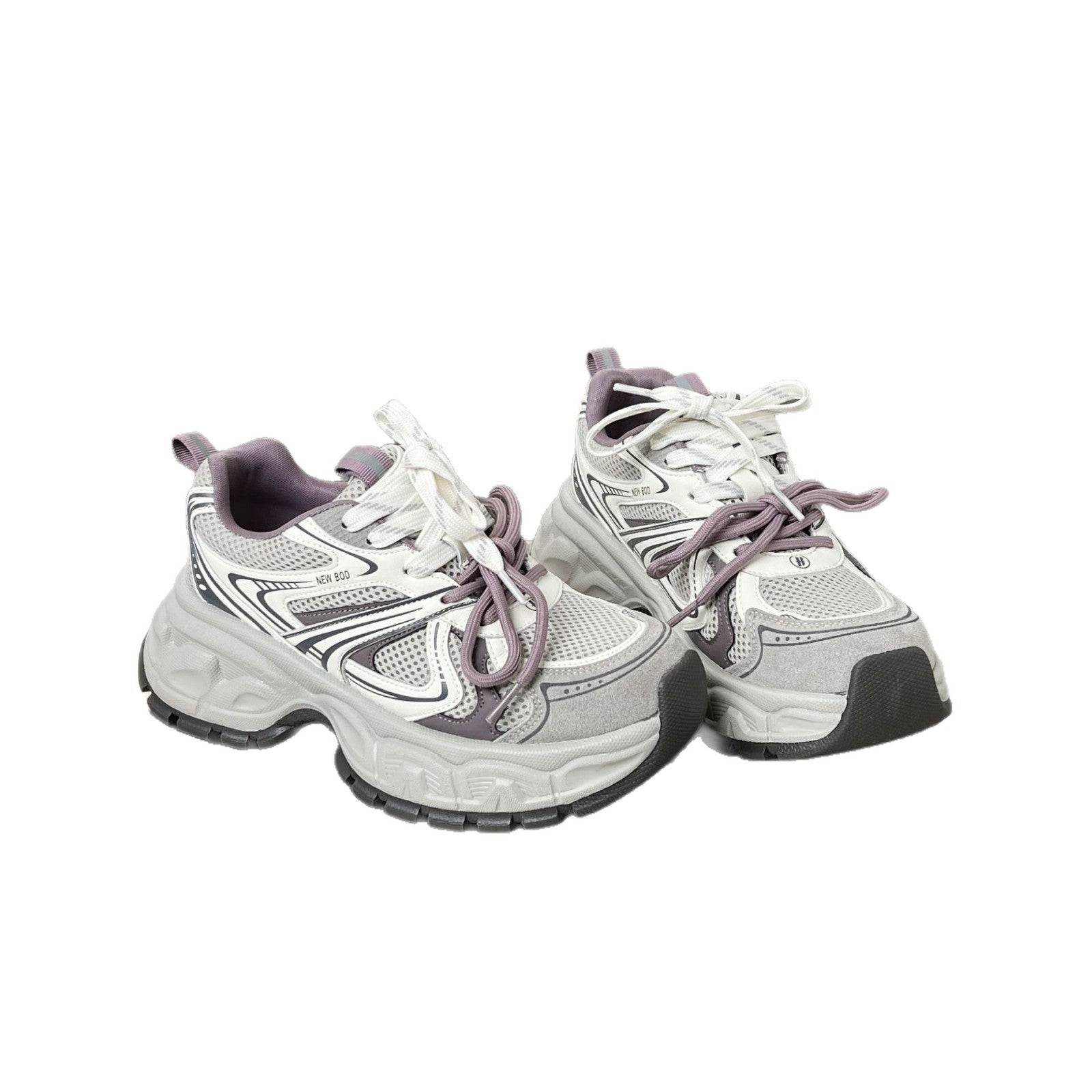 Damen Sportliche Trend-Sneaker mit rutschfester Sohle und atmungsaktivem Mesh-R&B