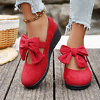 Damen Wedge-Sandalen mit dekorativem Schleifen-Detail R&B