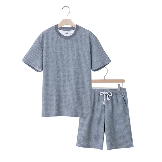 Damen lässiges Freizeit-Outfit aus atmungsaktivem Strukturmaterial R&B
