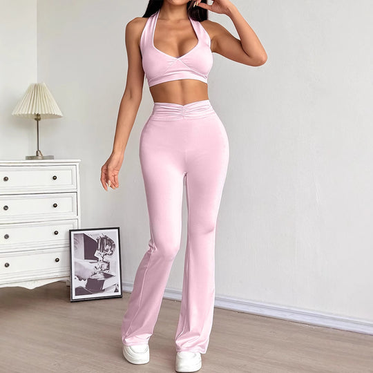 Damen Sportliches Zweiteiliges Set R&B