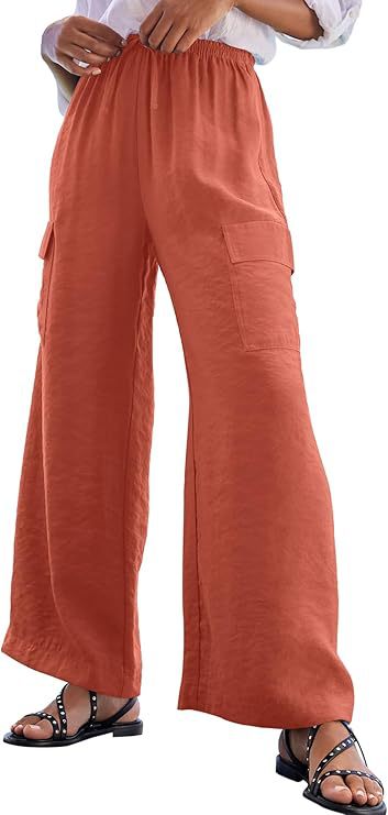 Damen Cargo-Hose aus leichtem Jersey R&B