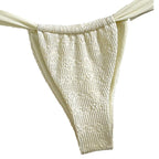 Damen Triangel-Bikini mit Rüschendetails R&B