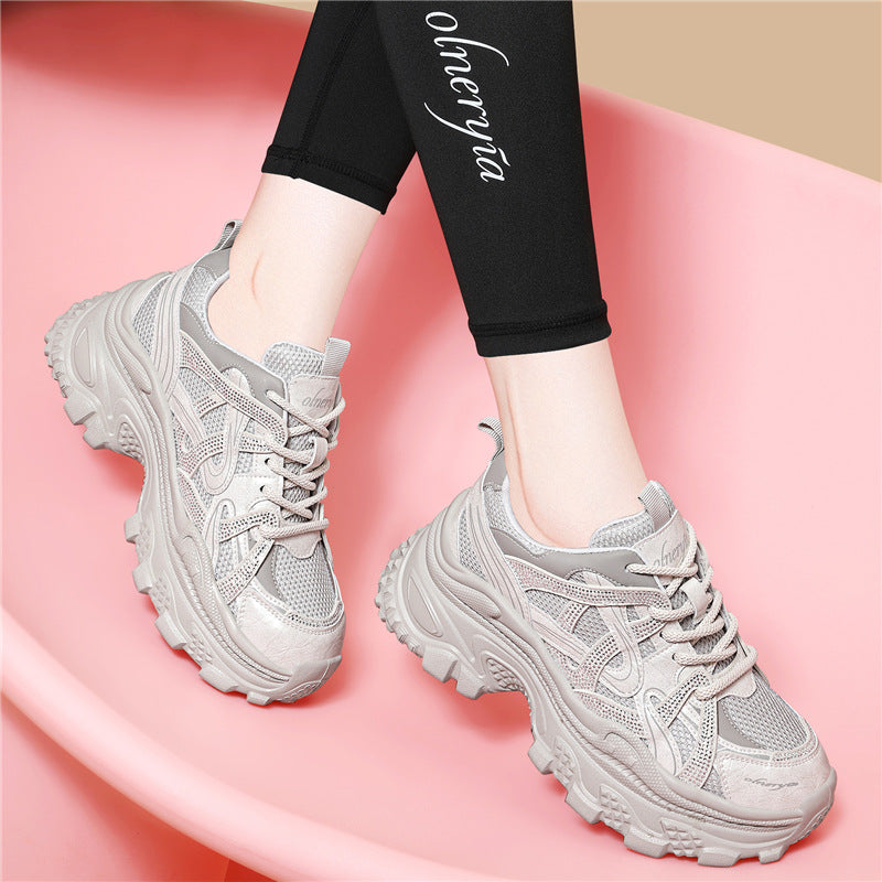 Damen Sportliche Dämpfungssneakers mit atmungsaktiver Oberfläche R&B