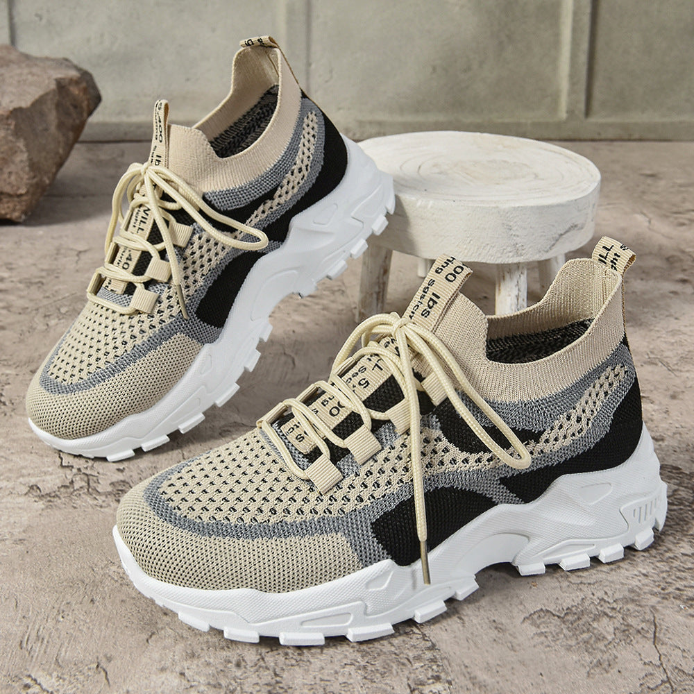 Damen Sportliche High-Performance Sneakers mit atmungsaktivem Mesh-Obermaterial und flexiblem Sohlen-Design R&B