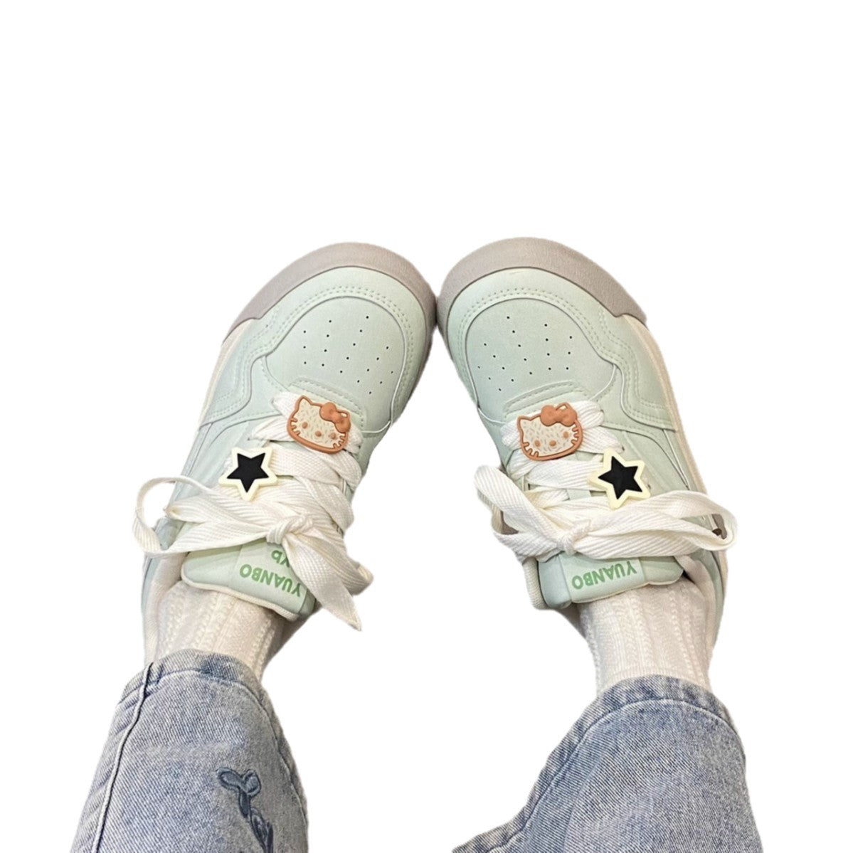 Damen Sportliche Sneaker mit verspielten Applikationen