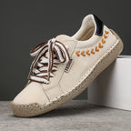 Damen Modische und bequeme Sneakers mit dekorativer Schnürung R&B