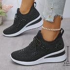 Damen Sportliche Sneakers mit atmungsaktivem Obermaterial und modischem Design R&B