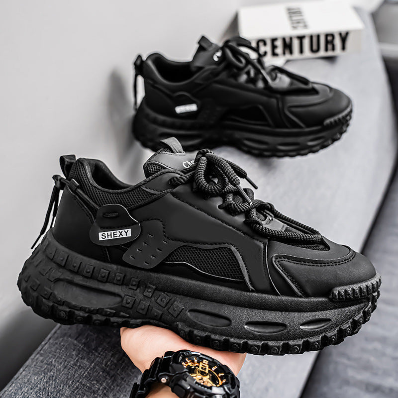 Damen Chunky Sneaker mit atmungsaktiver Mesh-Oberfläche und dämpfender Sohle
