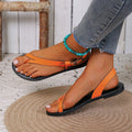 Damen Zehentrenner-Sandalen mit elegantem Riemendesign und komfortablem Fußbett R&B